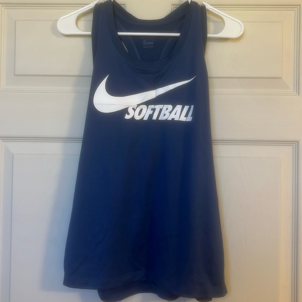 Nike softball tank top